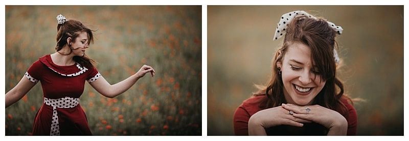 Seance Portrait Blois Coquelicot